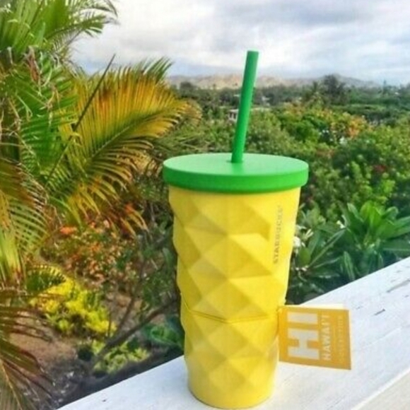 Starbucks Other - 🍍Exclusive Starbucks Hawaii Pineapple Tumbler🌴